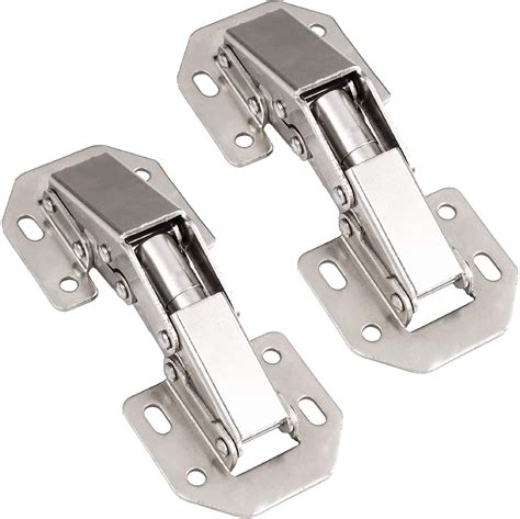 stainless steel self closing cabinet hinges|surface mount hidden cabinet hinges.